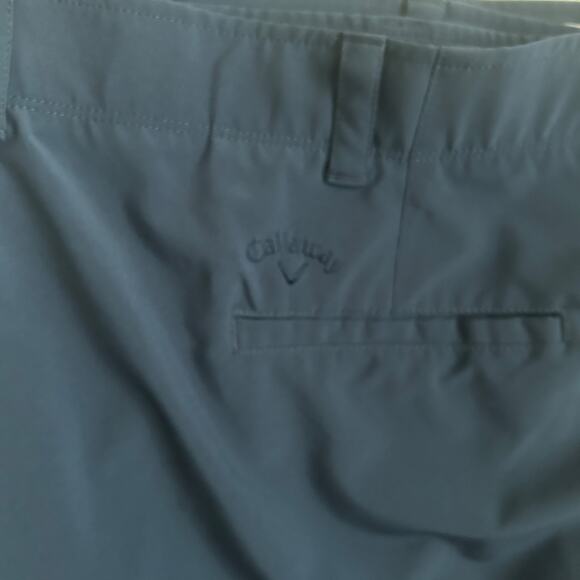 Callaway Mens Golf Chino Shorts 2X Navy Pockets Stretch Comfort Performance - Picture 7 of 10